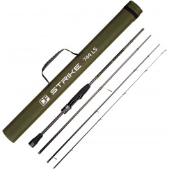 Спиннинг CF Strike 744 LS, углеволокно, 2.24 м, тест: 2-12 г, 95 г